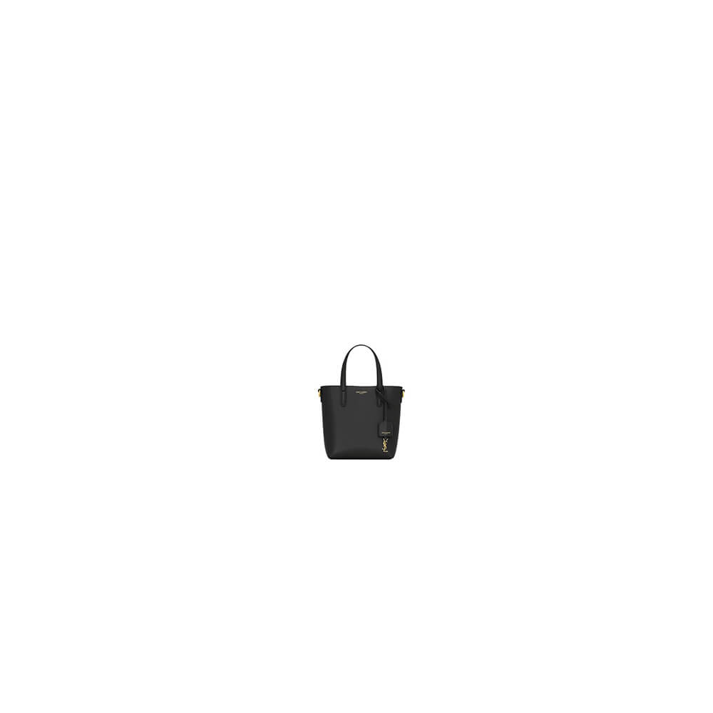 MINI TOY SHOPPING SAINT LAURENT IN BOX LEATHER