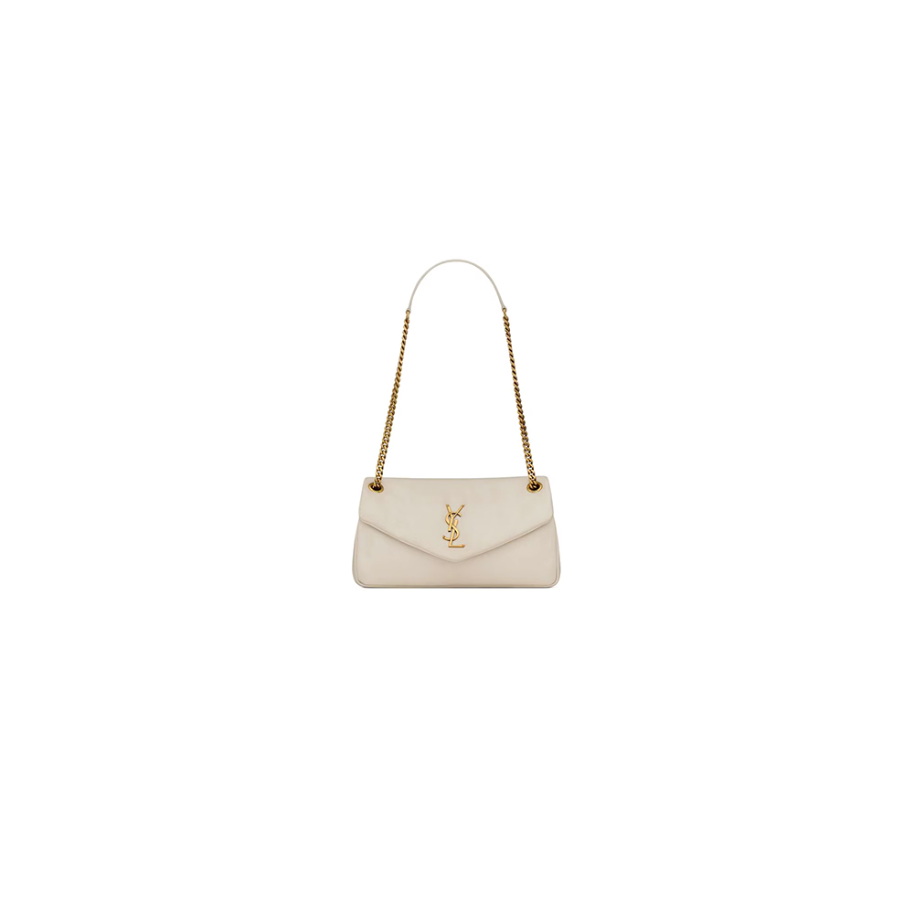YSL CALYPSO small in plunged lambskin