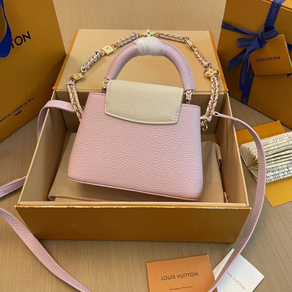LV CAPUCINES MINI BAG(HIGH-END GRADE)