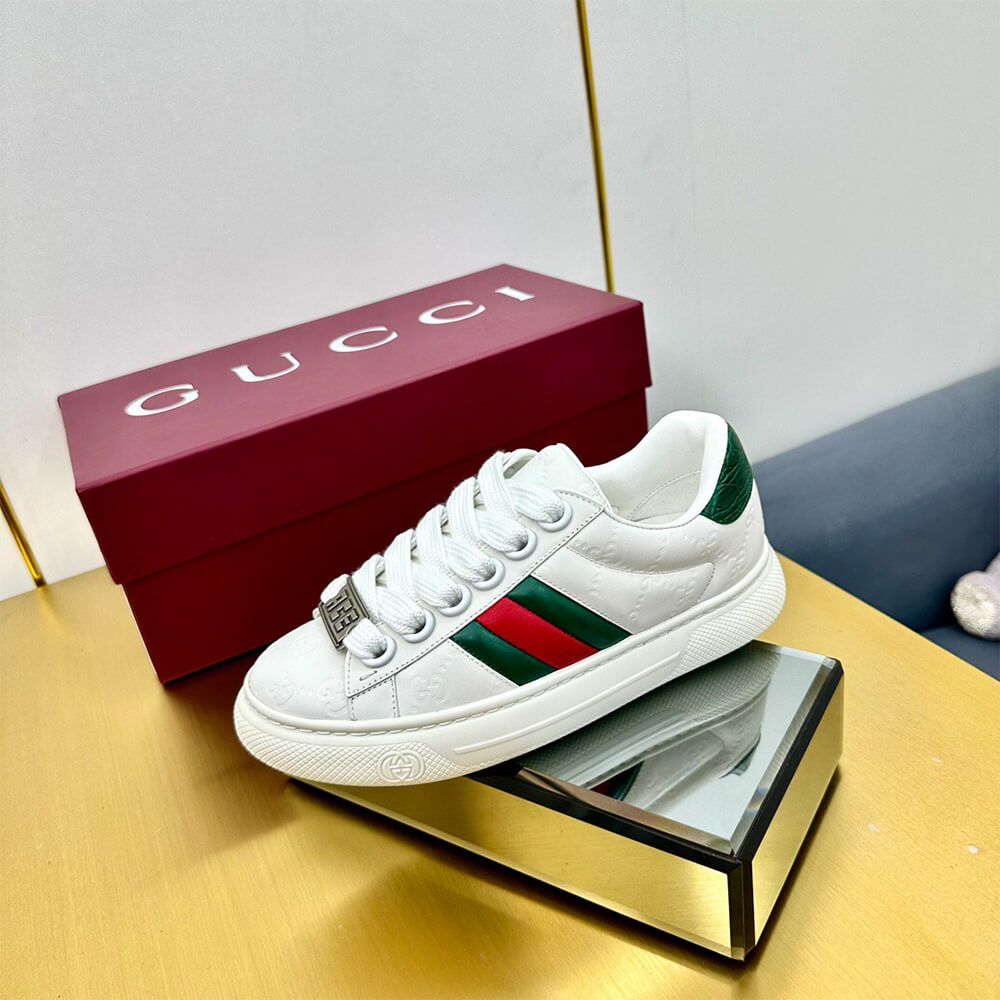 women’s web G*u*i ace sneakers