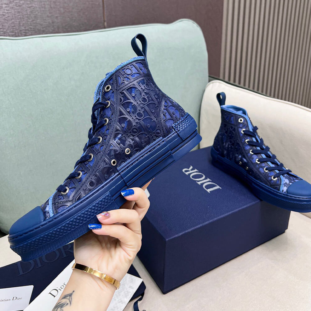 D*or b23 high-top sneakers D*or oblique